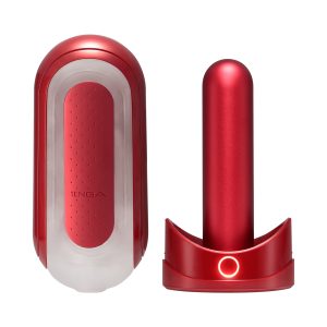 TENGA FLIP 0 (ZERO) RED 熱情紅 手搖紓壓器 + 暖杯器